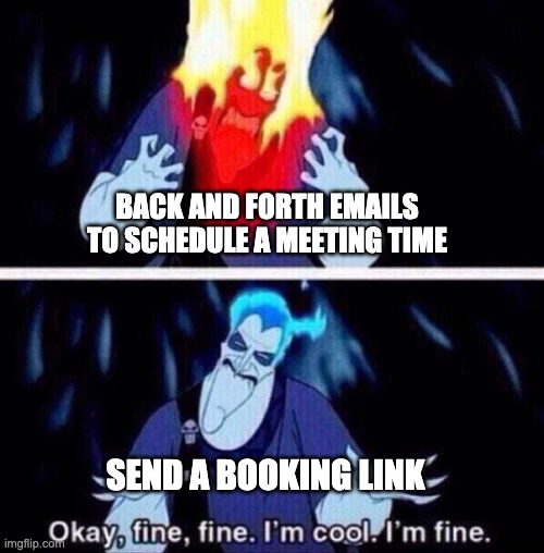 scheduling an meeting with a client