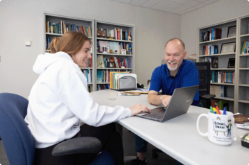 MSU student with University Advisor