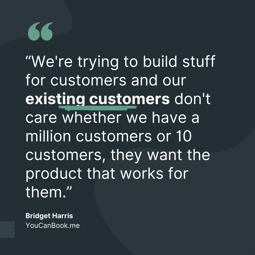 Bridget Harris: building a scheduling tool for your customers